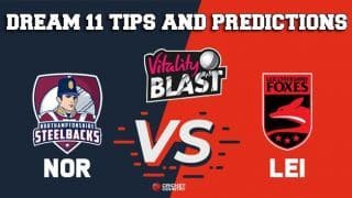 Dream11 Team Northamptonshire vs Leicestershire North Group VITALITY T20 BLAST ENGLISH T20 BLAST – Cricket Prediction Tips For Today’s T20 Match NOR vs LEI at Leicester